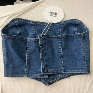 Princess Polly Jean tube top